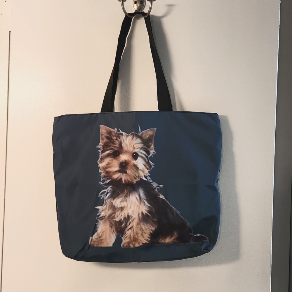 NEW- Tote Bag, Storage Bag- Dog - Yorkie - Picture 3 of 5